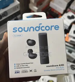 Soundcore A30i In-Ear Wireless Earbuds - Black