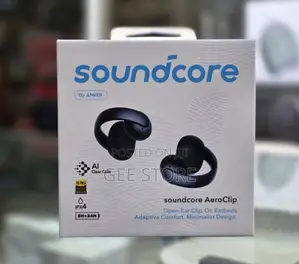 Soundcore Aeroclip Wireless Earbuds - Brand New