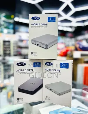 LaCie Mobile Drive USB-C External Hard Drive 4TB
