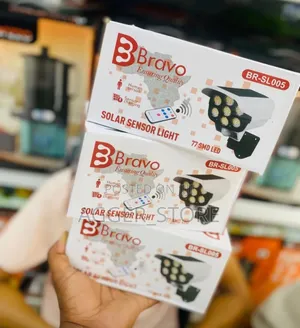 Bravo BR-SL005 Solar Sensor Light with Dummy Camera