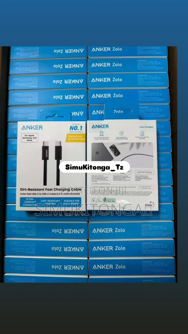 Anker Zolo USB-C to USB-C Cable 1.5m - 1