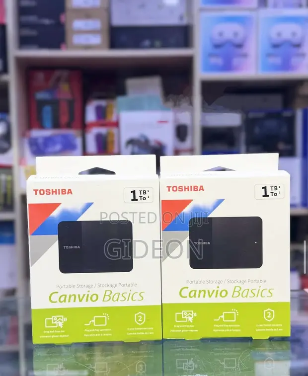 Toshiba Canvio 1TB External HDD - 1