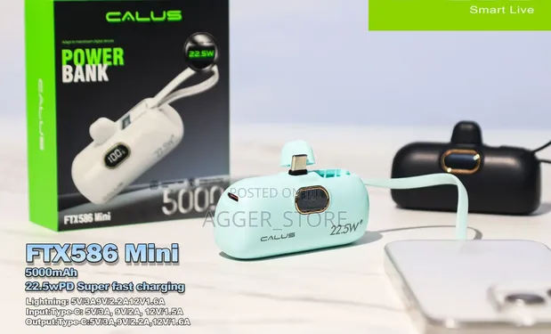 Calus FTX586 Mini 5000mAh Original Powerbank - 1