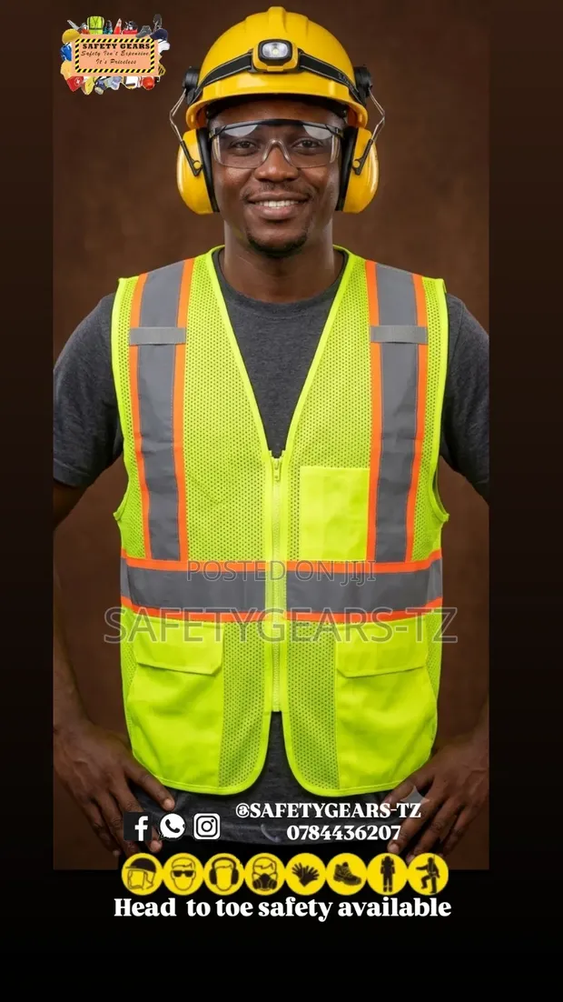 Hi-Visibility Mesh Executive Vest - 1