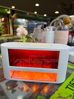 Fireplace Flame Air Humidifier & Aromatherapy Diffuser