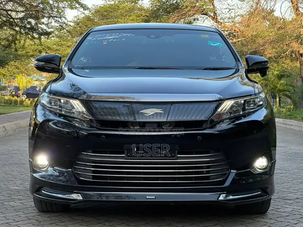 Toyota Harrier 2017 Black - 1
