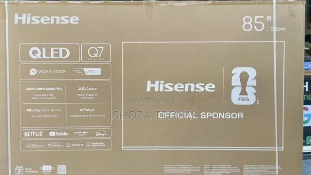 Televisheni ya Hisense QLED Inch 85 Q7Q - 1
