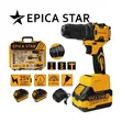 Epica Star 25V Cordless Drill with 2 Batteries - 1