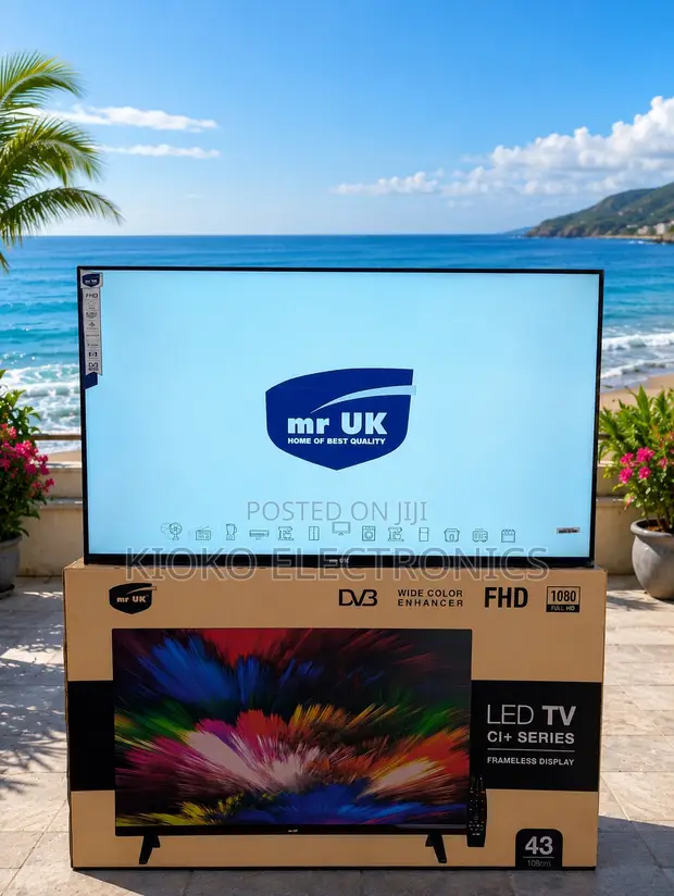 MR UK 43" Frameless Full HD LED TV - 1