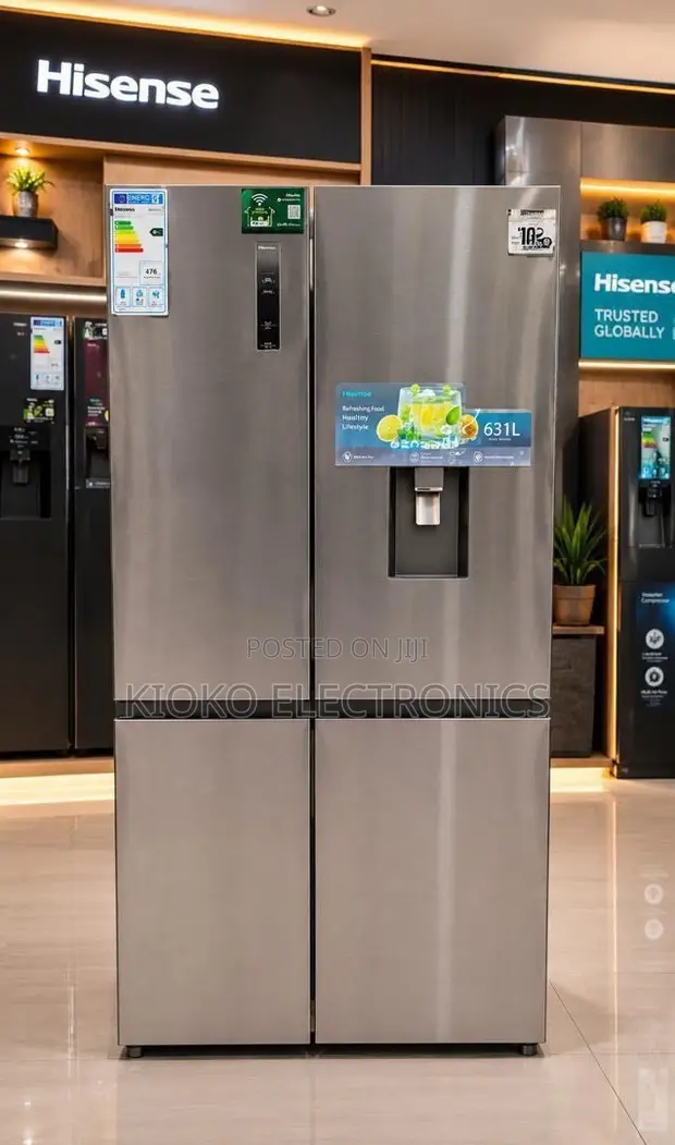 Hisense 631L Side by Side Refrigerator - 1