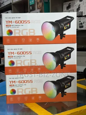Photo/Video LED Light RGB (Full Set with Tripod)