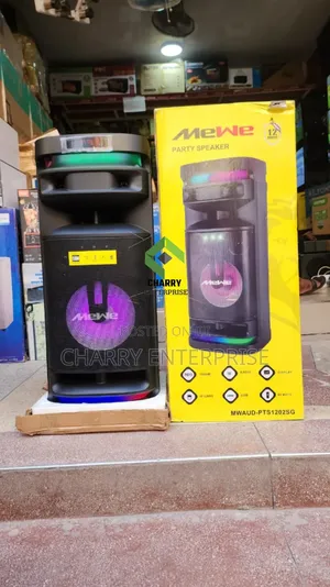 Mewe Portable Party Speaker PTS 1202SG with Mic