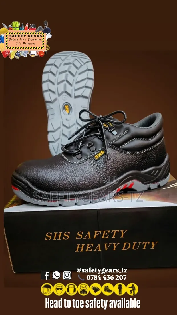 Durable Safety Boots - Brand New - 1