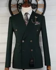 Green Double Breasted Suit - 2