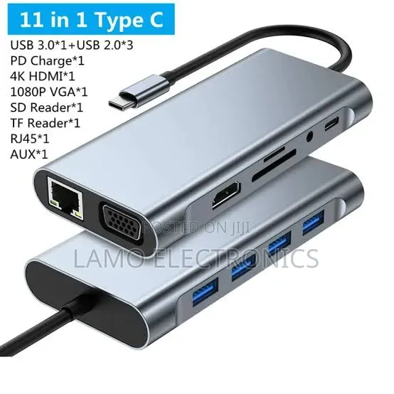 11-in-1 USB-C Hub Adapter - 1