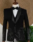Burgundy Men's Suit - Brand New - 3