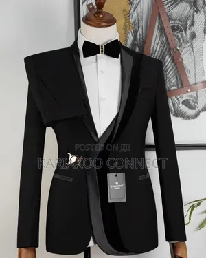 Fernando Turkey Wedding Suit - Brand New Black