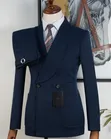 Class Turkey Men's Suits - Blue - 2