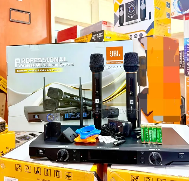 JBL SK-3000 Professional Dual Wireless Microphone System - 1