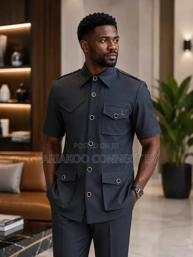 Premium Modern Kaunda Suit - Brand New - 1