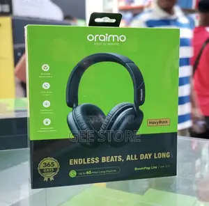 Oraimo Boompop Lite Wireless Earbuds - Black