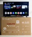 Globalstar 75-inch Google TV QLED T2/S2 - 2