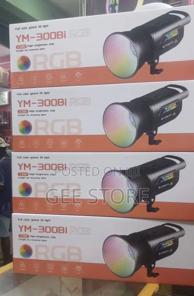 YMB-300BI RGB LED Ring Light - 1