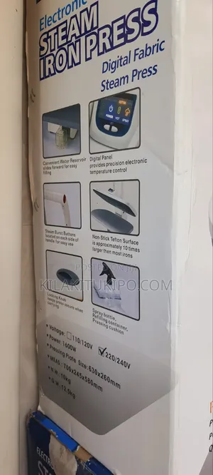 Brand New Beyond Electronic Steam Iron Press