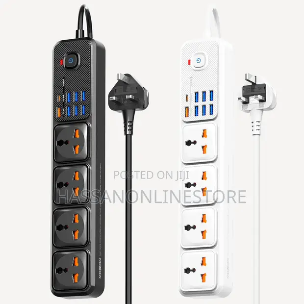Moxom MX-ST14 Heavy-Duty 12-in-1 Power Strip - 1