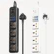 Moxom MX-ST14 Heavy-Duty 12-in-1 Power Strip - 1