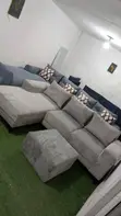 Sofa Set for 5 - Brand New Velvet - 2