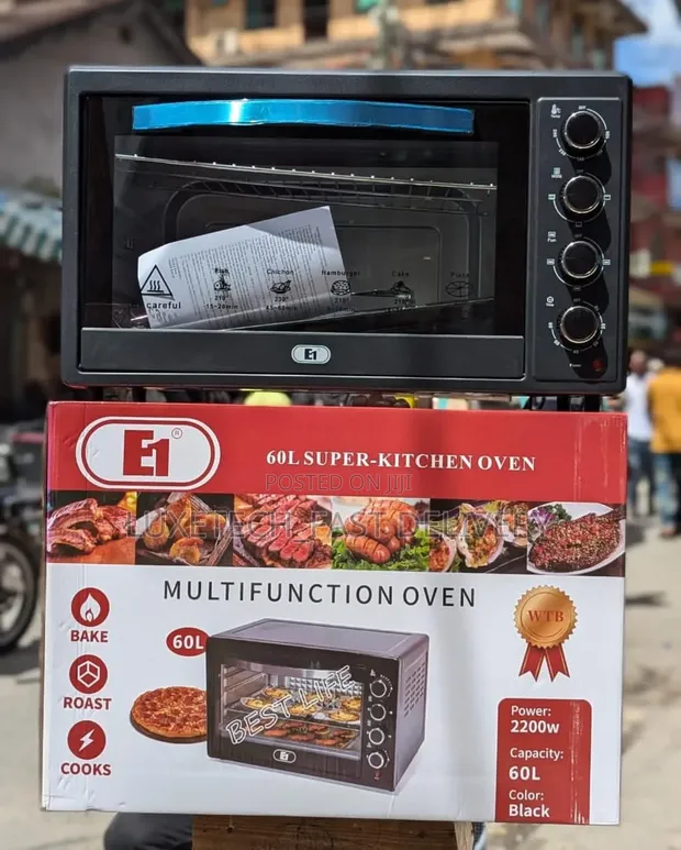 E1 60L Multifunctional Electric Oven with Rotisserie - 1