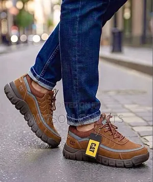 Brand New Caterpillar Men's Casual Leather Shoes
