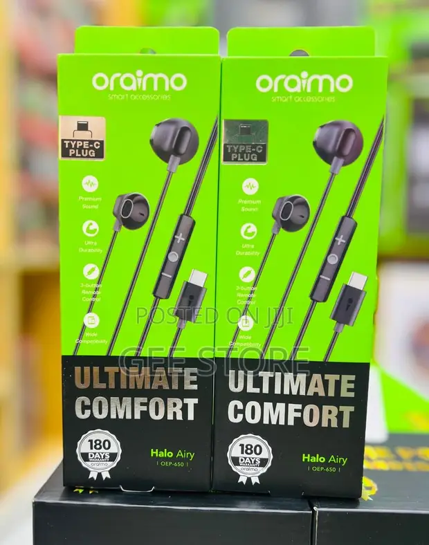 Oraimo Halo Airy Earphone Type-C - 1