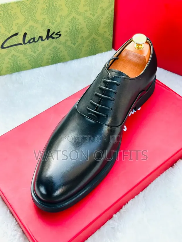 Men's Clarks Leather Moccasins - Classical Style - 1