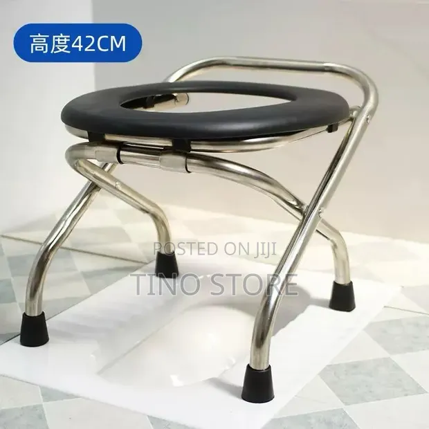 Portable Squat Toilet Chair (Folding Commode) - 1