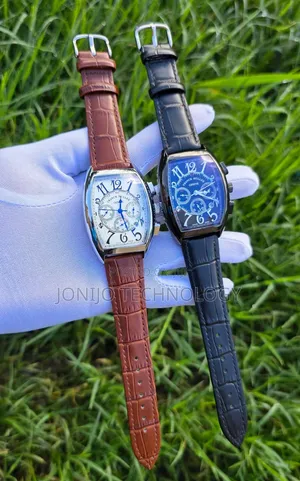 Franck Muller Watch - Genuine Leather Band