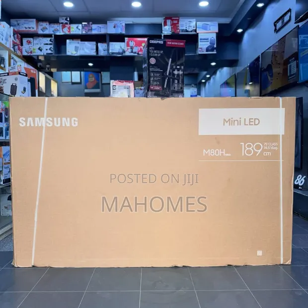 Samsung 75" Mini LED M80H TV - 1