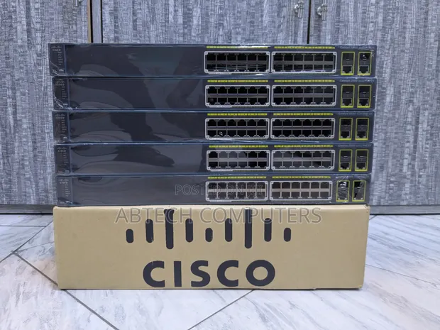 Cisco Catalyst 2960X PoE Switch ya Port 24 Inayoweza Kudhibitiwa - 1