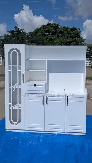 Woodstock Kitchen Cabinet - 4 Doors, White