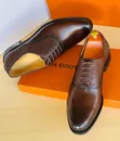 Viatu vya Ngozi vya Louis Vuitton Moccasins - Vipya - 4