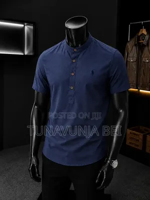 Linen Collar Shirt - Brand New