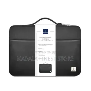 WiWU Hali Water-Resistant Laptop Sleeve 14" Black