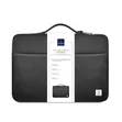WiWU Hali Laptop Sleeve Nyeusi Inazuia Maji 14" - 1