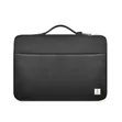 WiWU Hali Laptop Sleeve Nyeusi Inazuia Maji 14" - 2