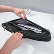 WiWU Hali Laptop Sleeve Nyeusi Inazuia Maji 14" - 3