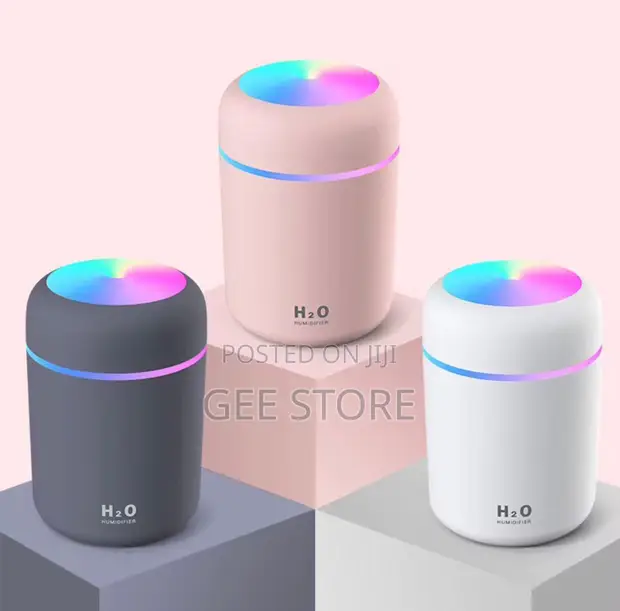 Portable Mini USB Cool Mist Humidifier & Aroma Diffuser - 1