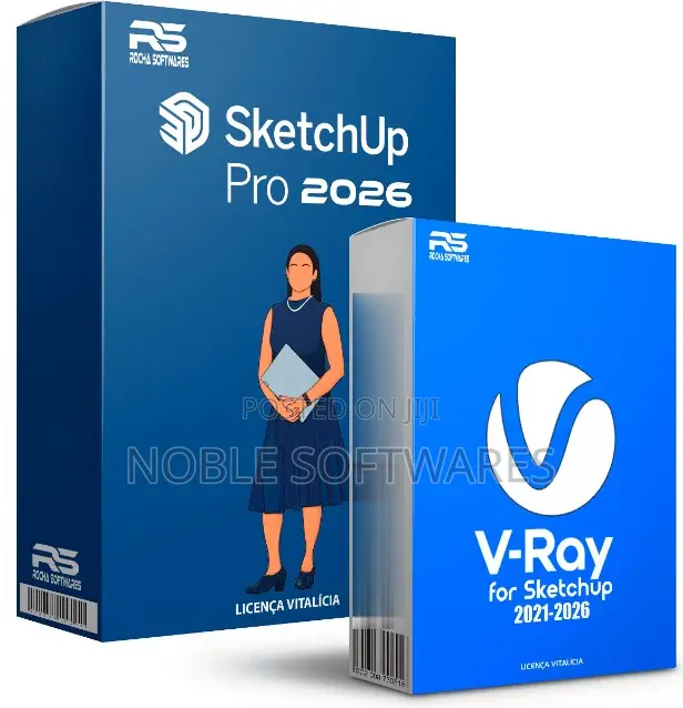 Programu ya Sketchup Pro 2026 + V-Ray 7 - 1