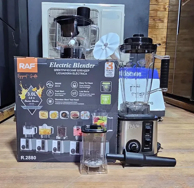 Brand New Raf 3L Electric Blender (2-in-1) - 1