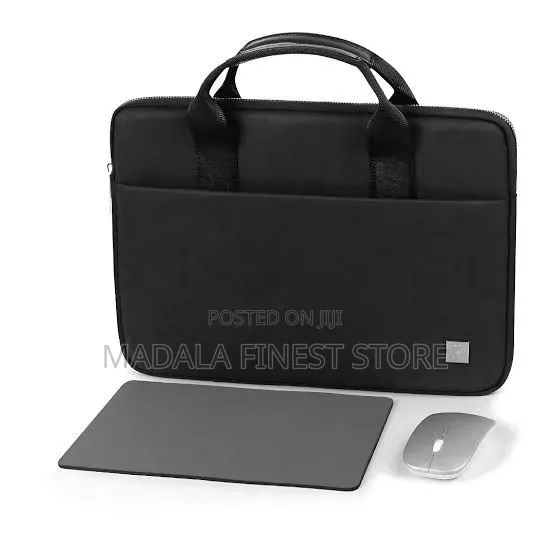 Wiwu Genius Combo Set: Mfuko wa Laptop Usioingiza Maji 15.6" - 1